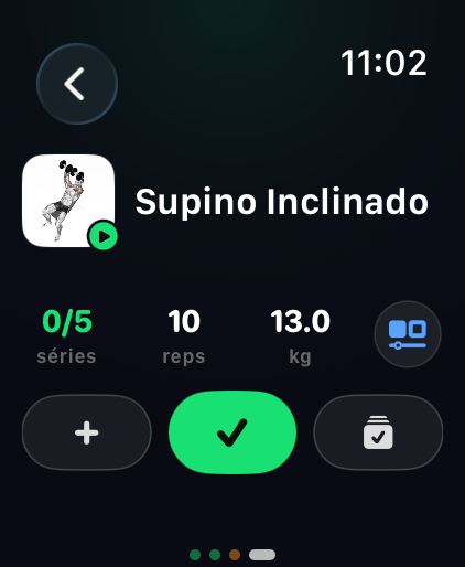 Registro de série no Watch